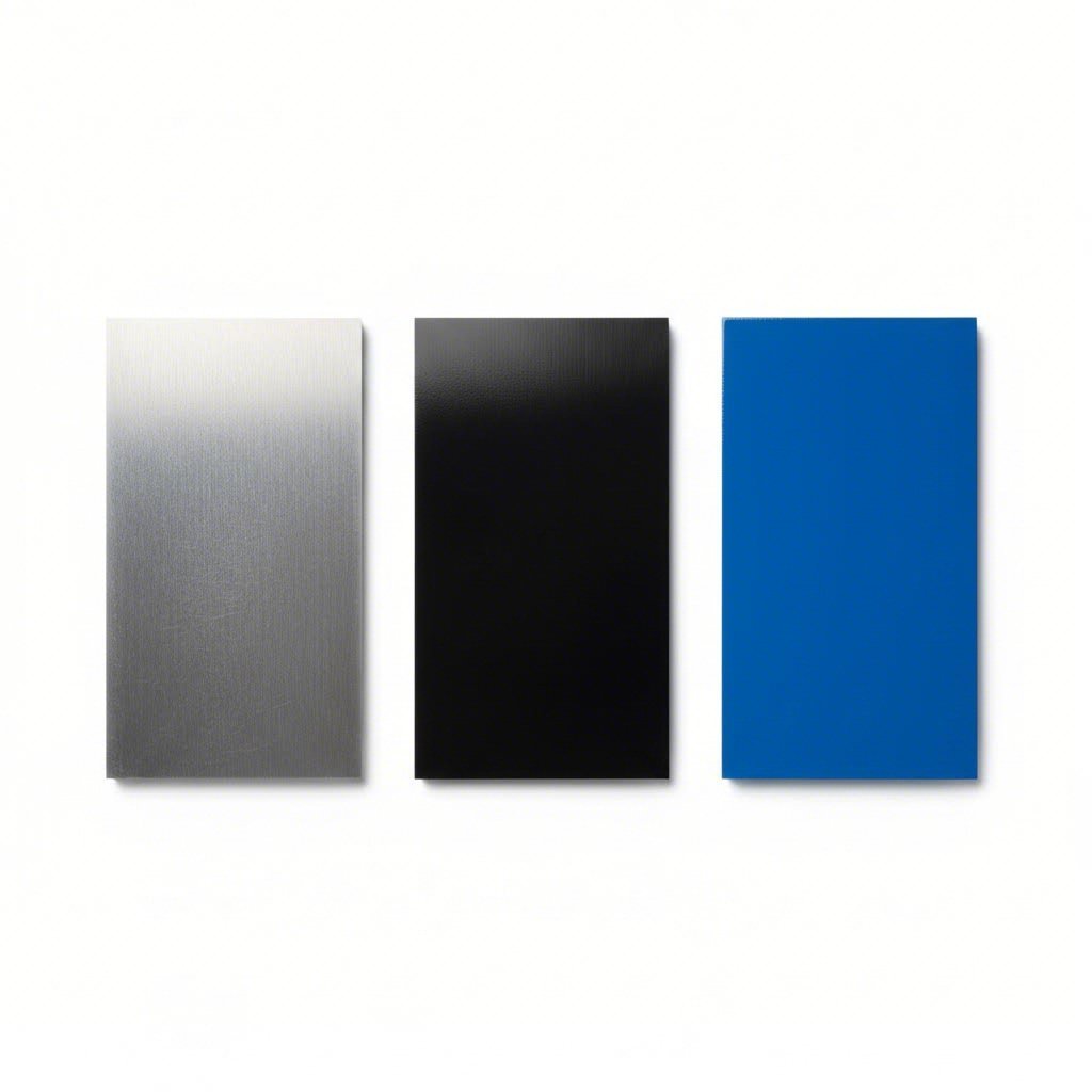 mill finish anodized and powder coated aluminum surface treatment options