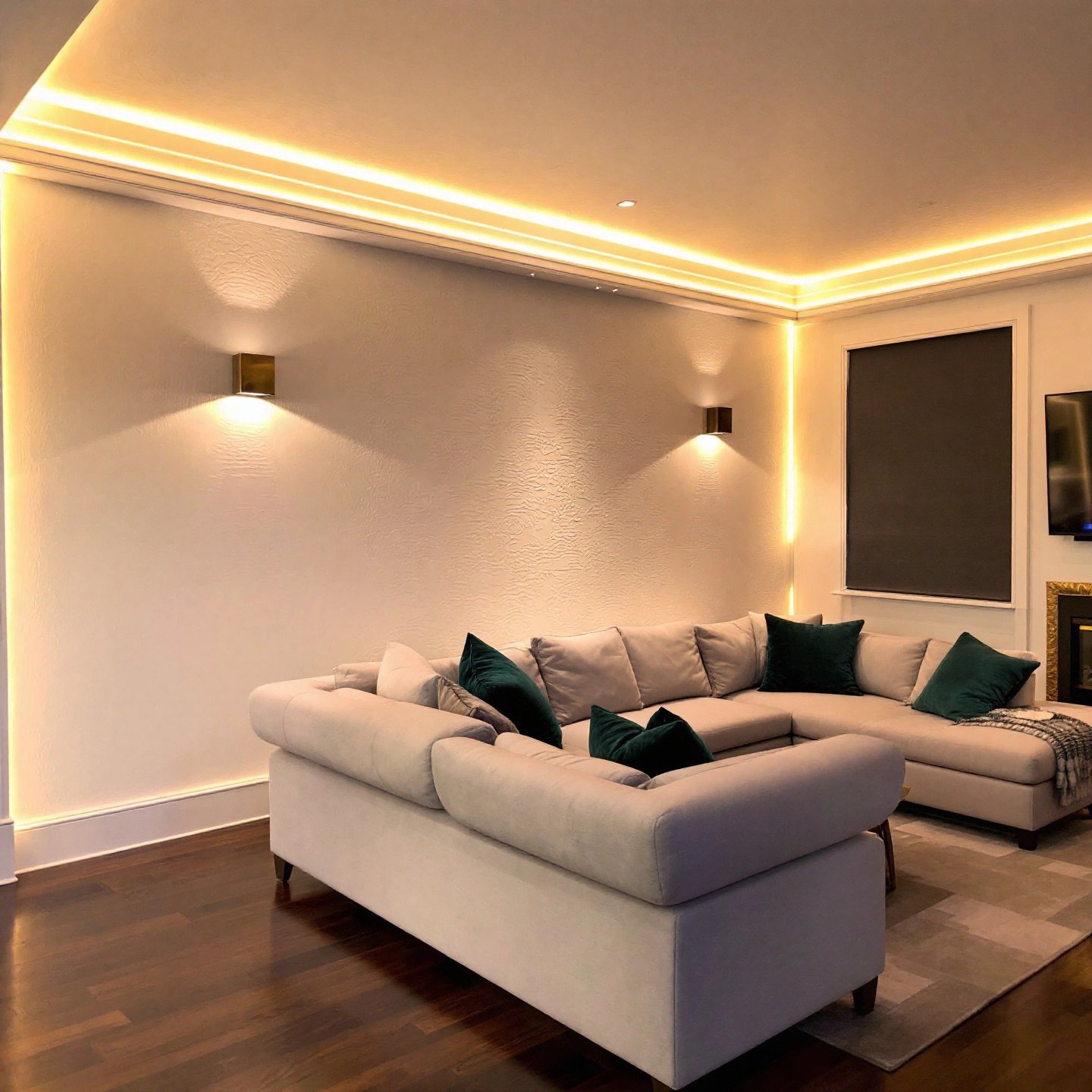 customized led profiles in a residential setting