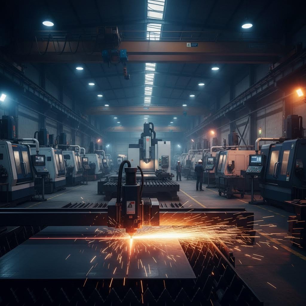 professional metal cutting services transform raw steel into precision components using advanced laser technology