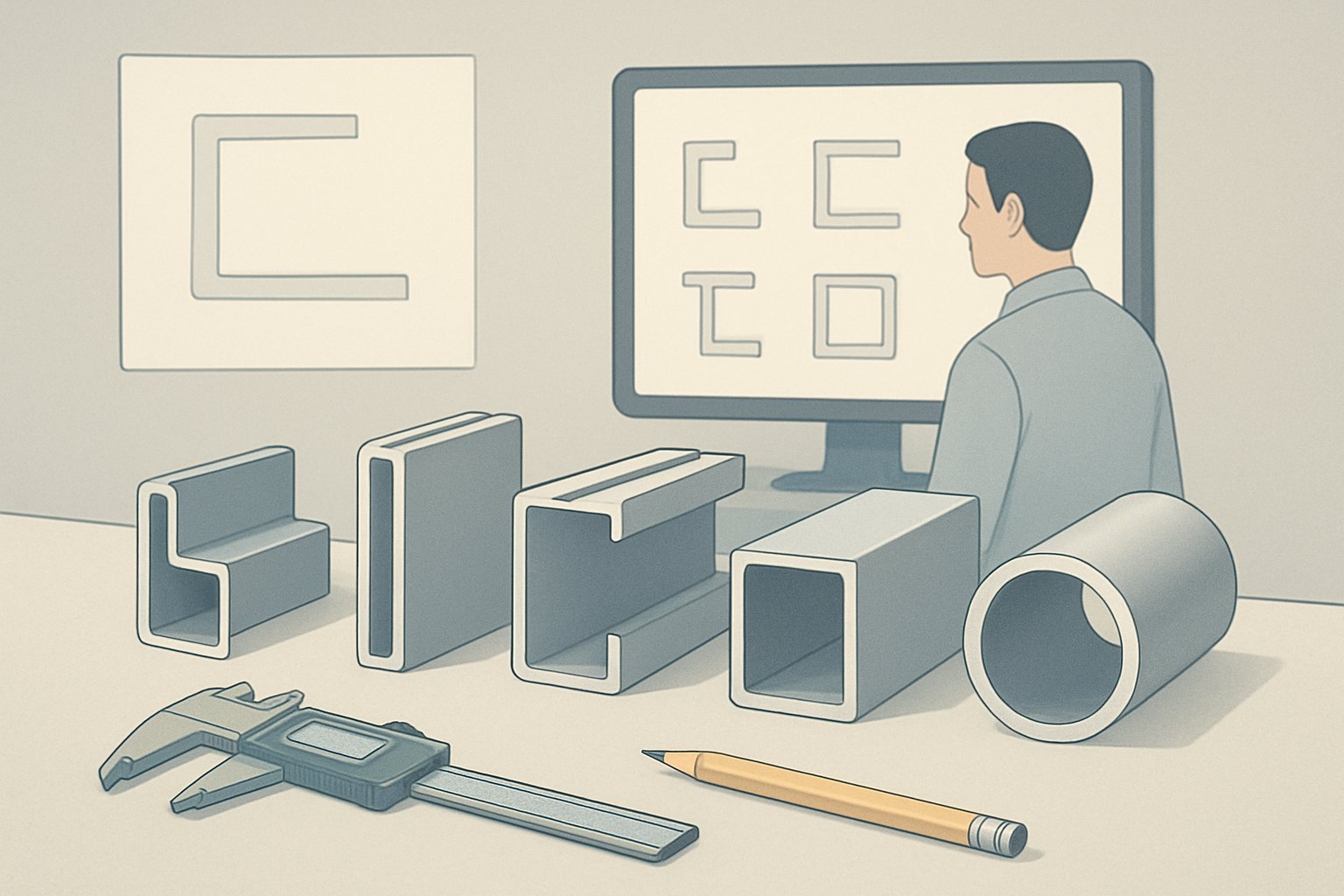 profile geometry affects extrusion feasibility and cost