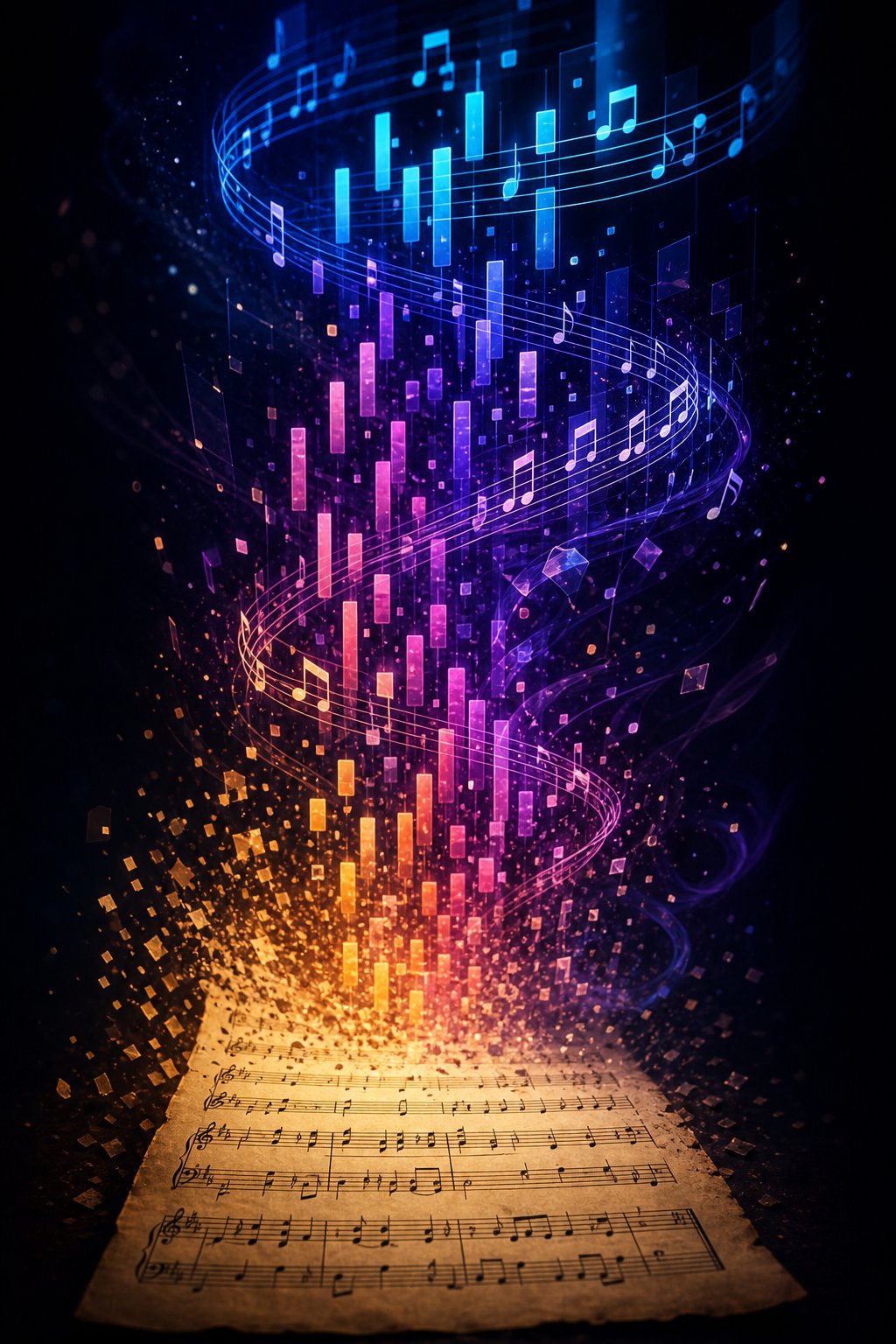 scanned sheet music becomes creative raw material when converted to editable midi data