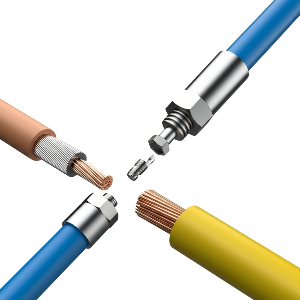 step by step installation process for aluminium and copper cables