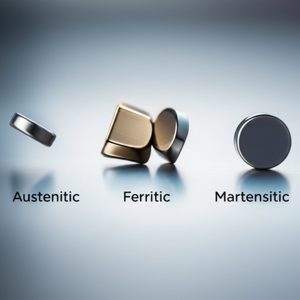 different stainless steel types respond differently to magnets based on their internal structure