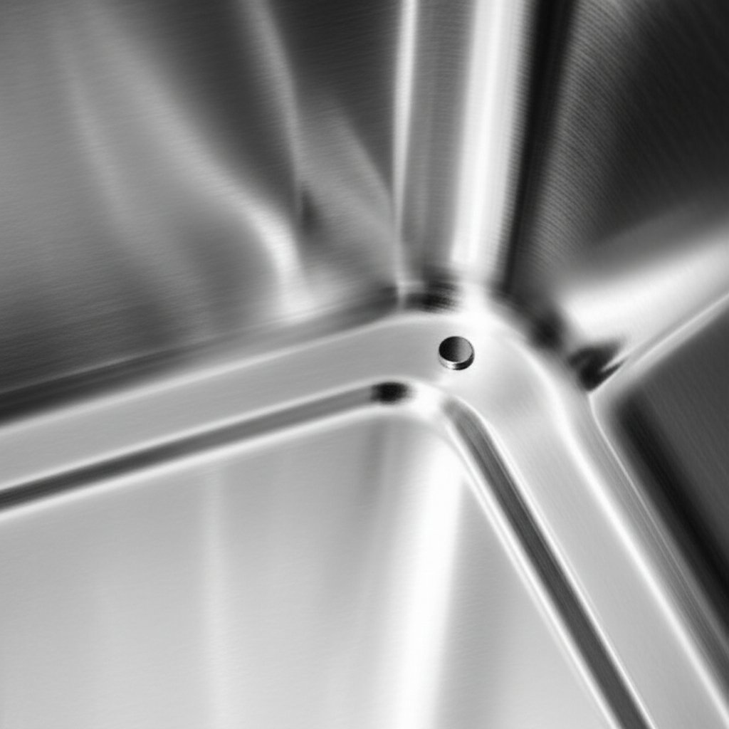 magnetism can increase in bent or worked areas of stainless steel due to manufacturing processes