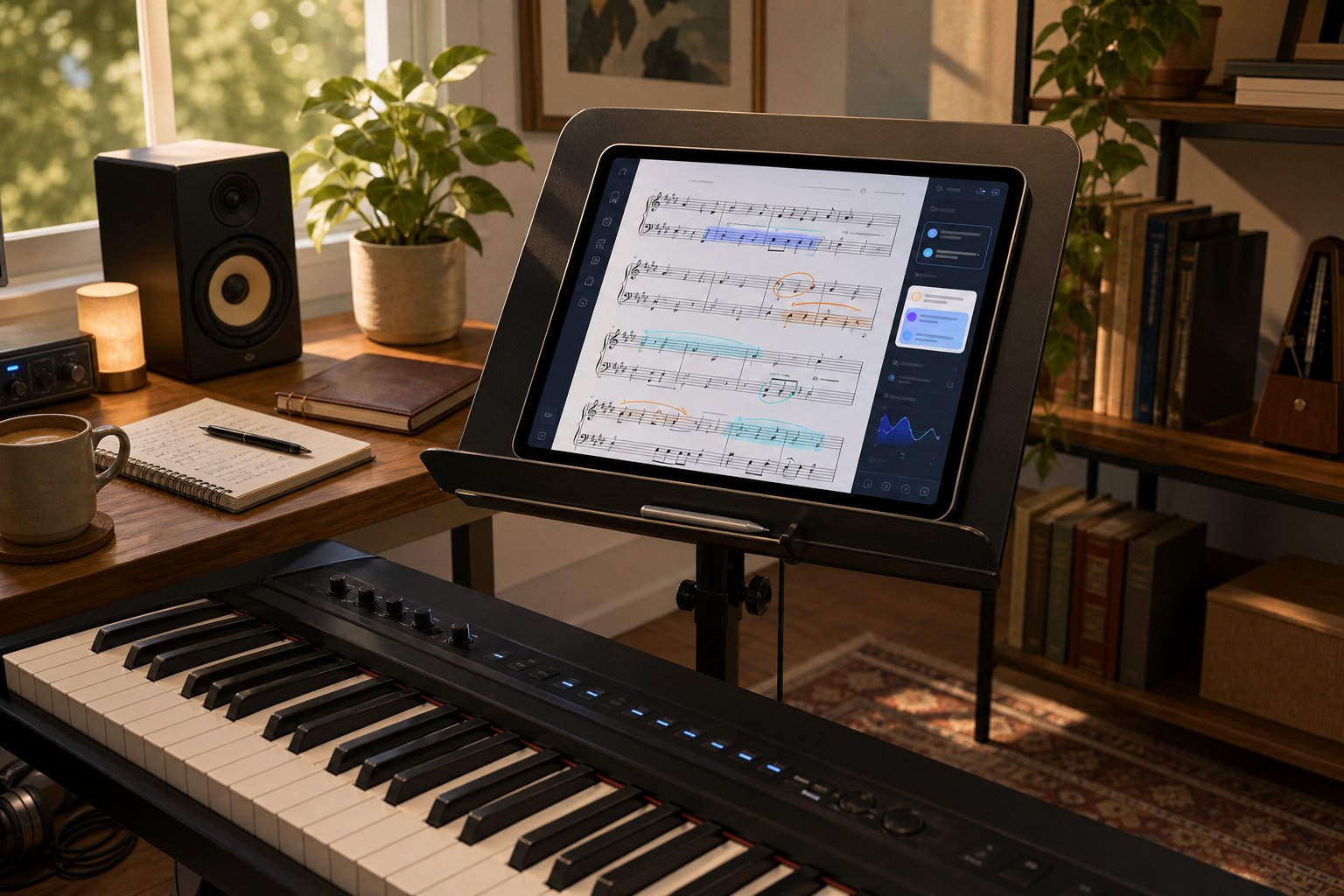 musicians use ai note recognition to digitize collections review practice recordings and learn new pieces interactively