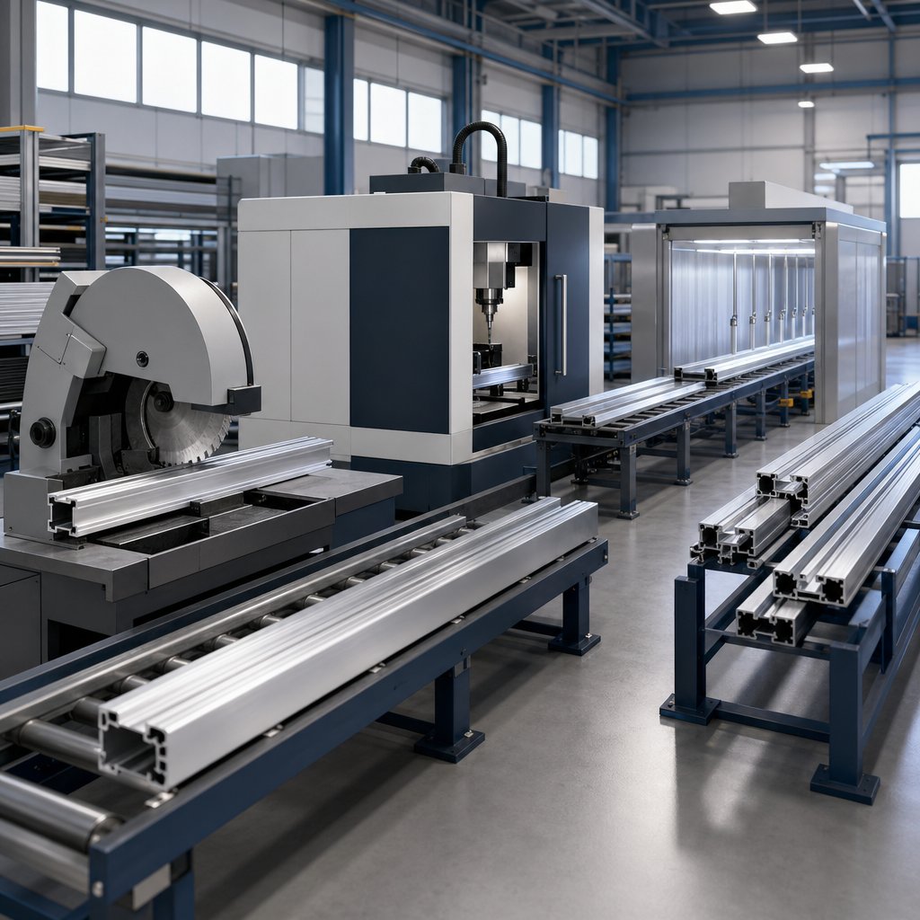 machining and finishing turn extrusions into usable parts