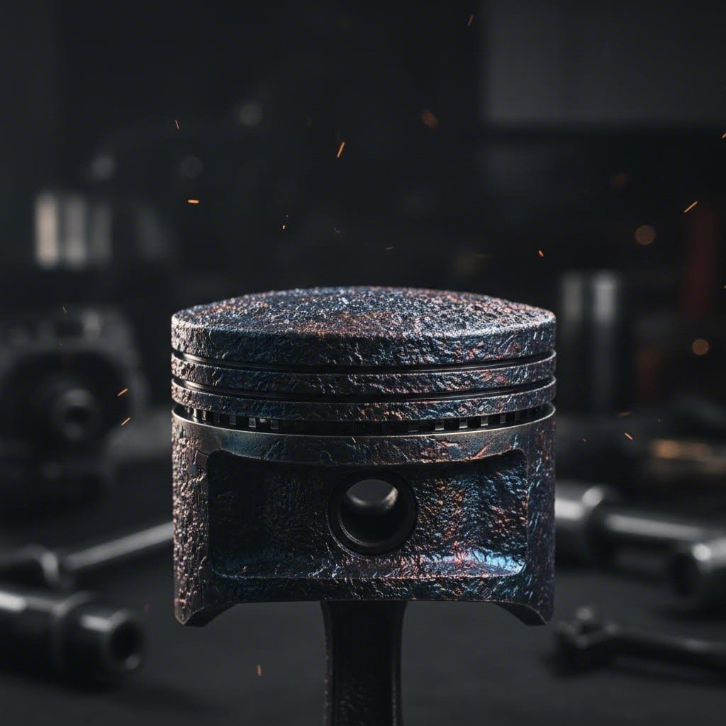 thermal barrier coating protects pistons from supercharger heat