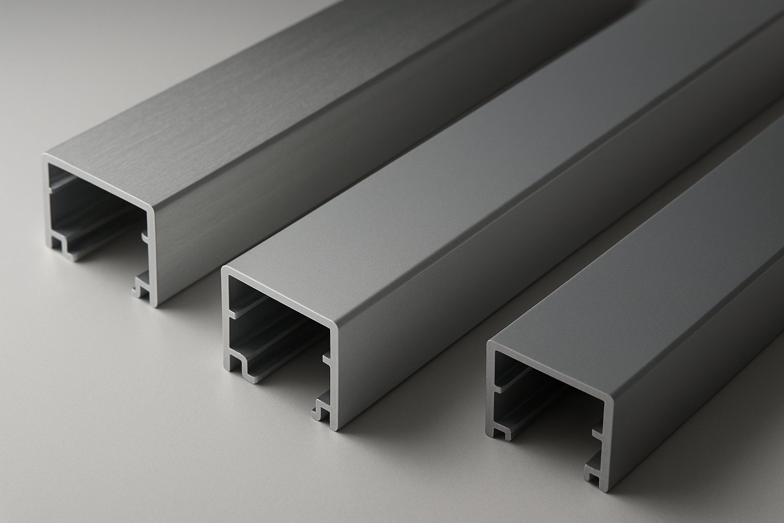 alloy and finish choices for aluminum profiles