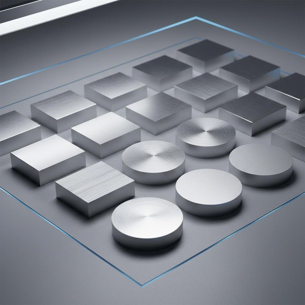 different aluminum alloys exhibit distinct surface qualities affecting design decisions