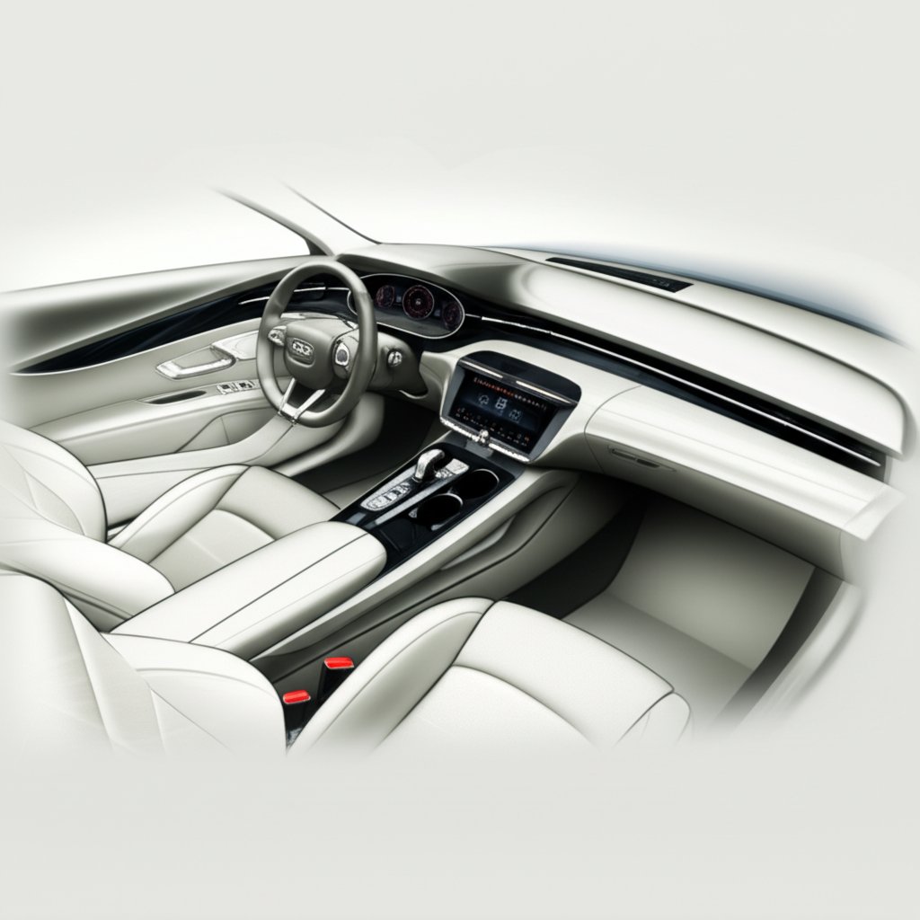 labeled diagram of car interior parts for easy identification and fitment