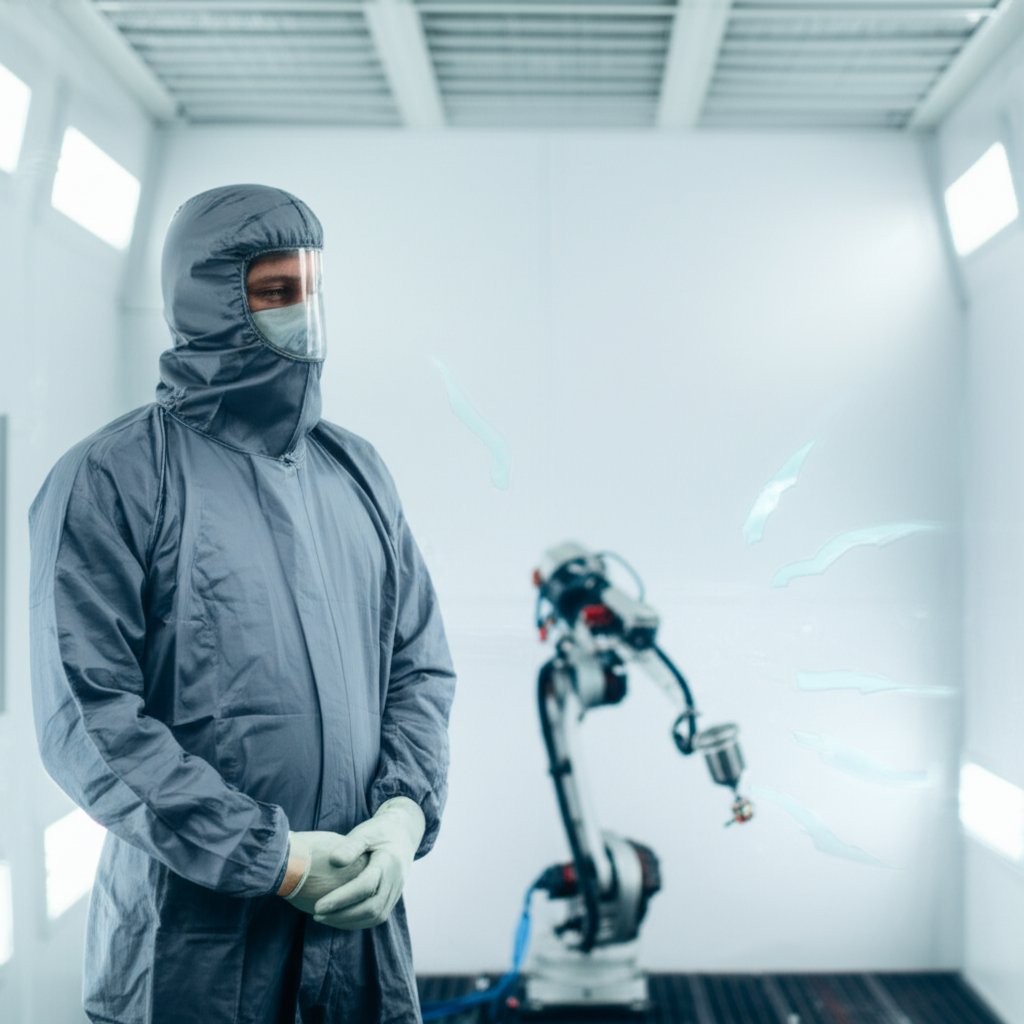 ventilation and ppe support safe spray coating operations