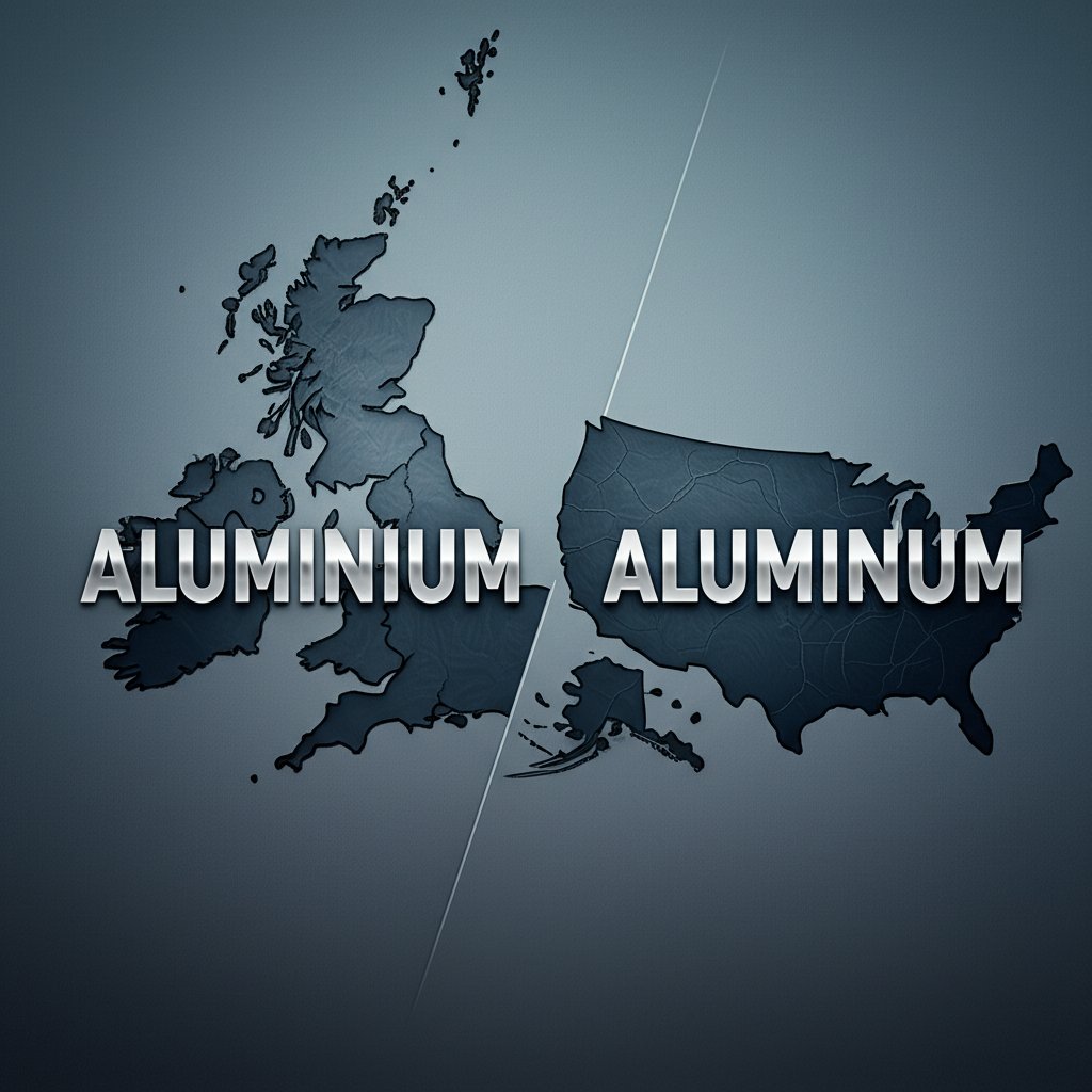 aluminium vs aluminum spelling differences across regions