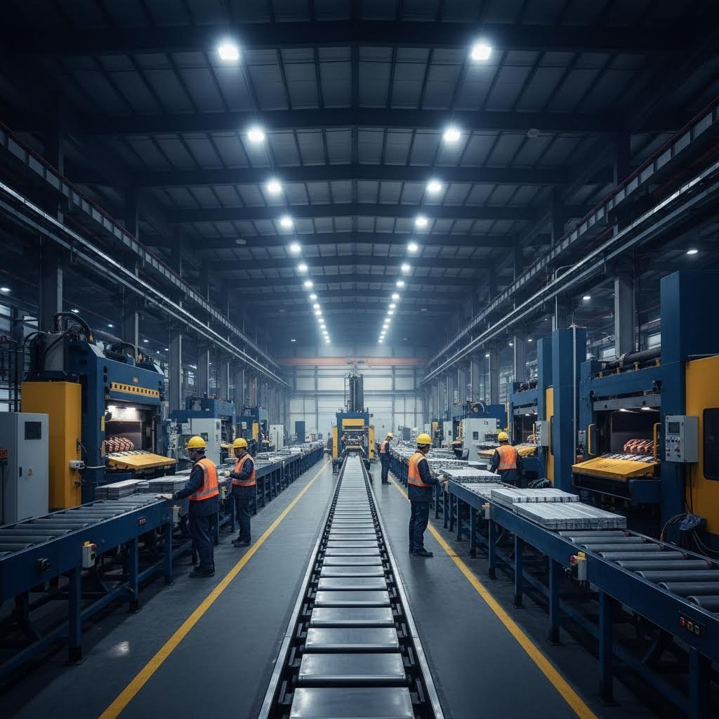 advanced extrusion facilities with diverse press capacities ensure production flexibility for any project scale
