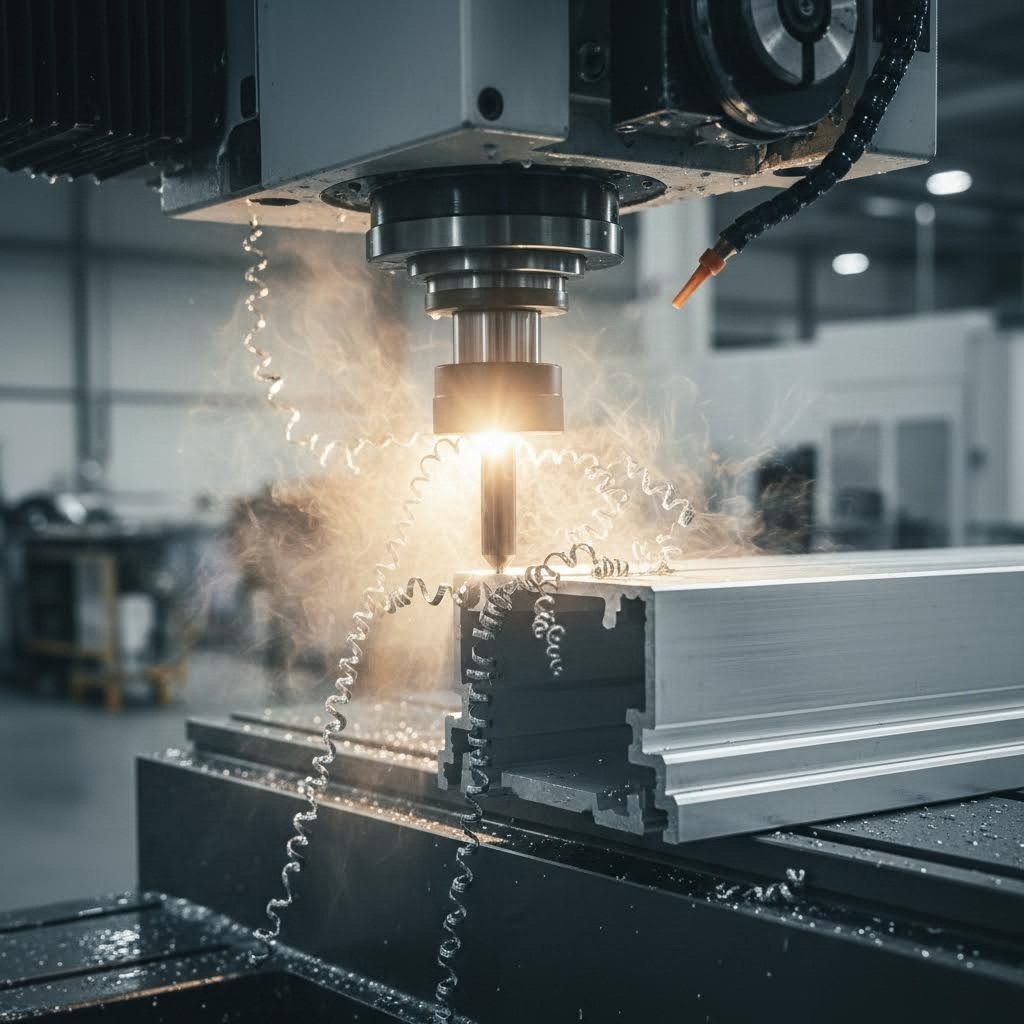 cnc machining transforms raw 6063 extrusions into precision finished components