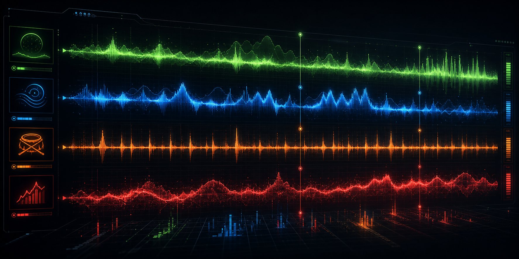 ai generated music stems can be layered and mixed dynamically to create adaptive game soundtracks