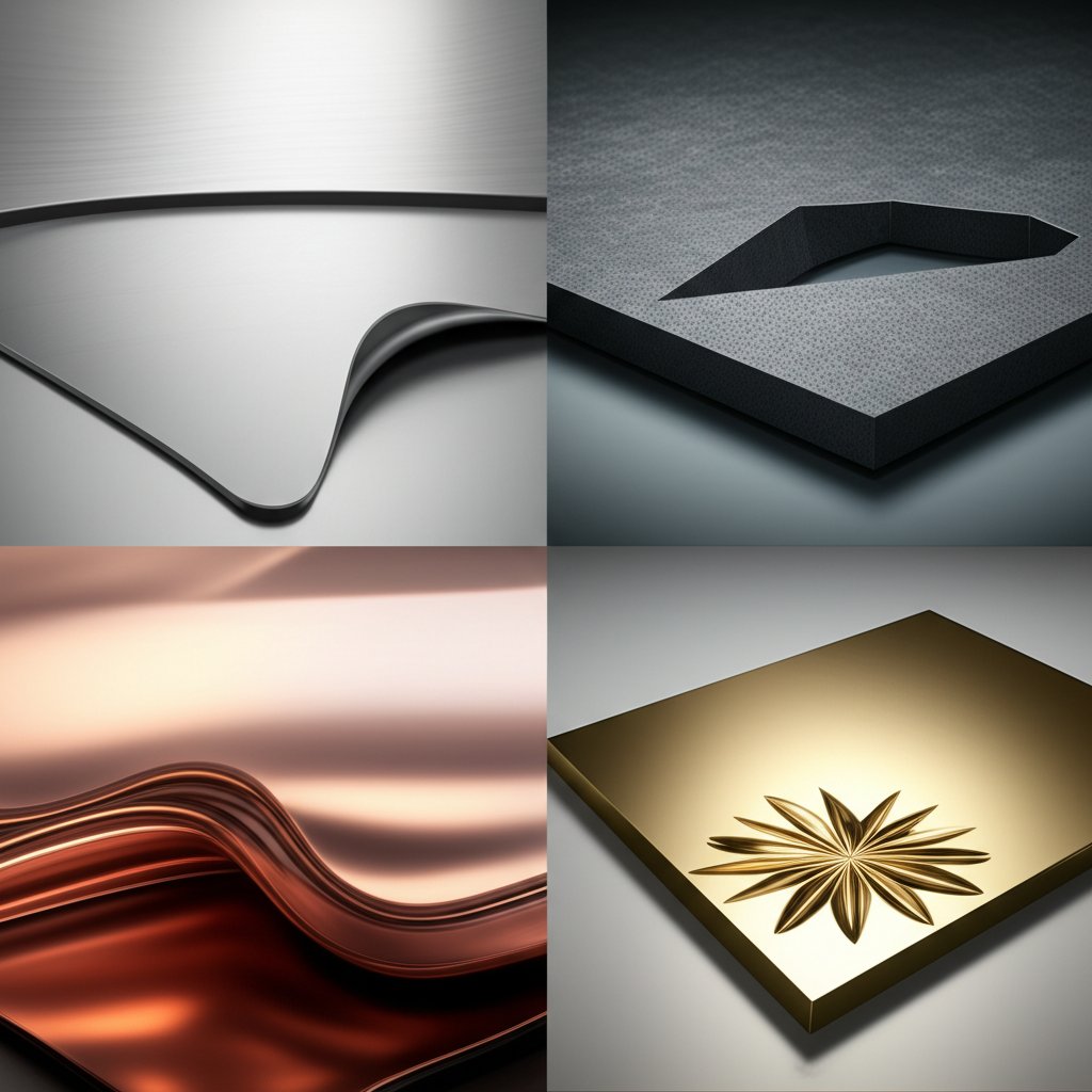 different sheet metal materials and their stamping die considerations