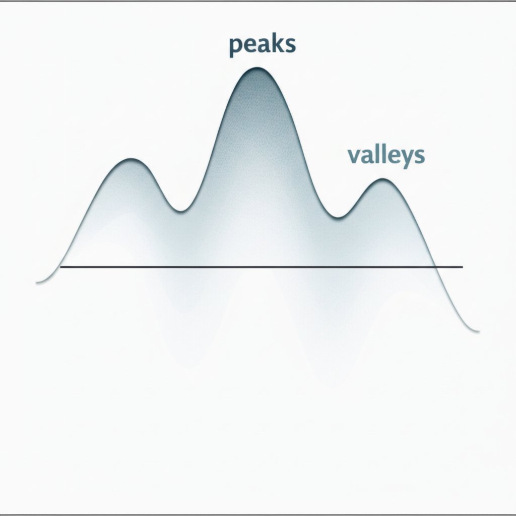 diagram explaining how roughness average ra is measured on a machined surface