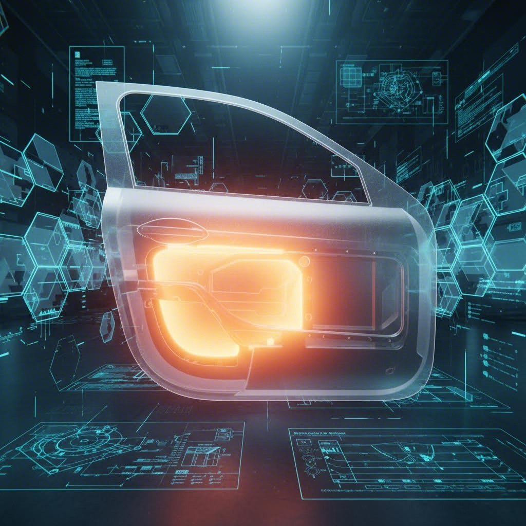 Warm forming magnesium alloy sheet for lightweight automotive door panels