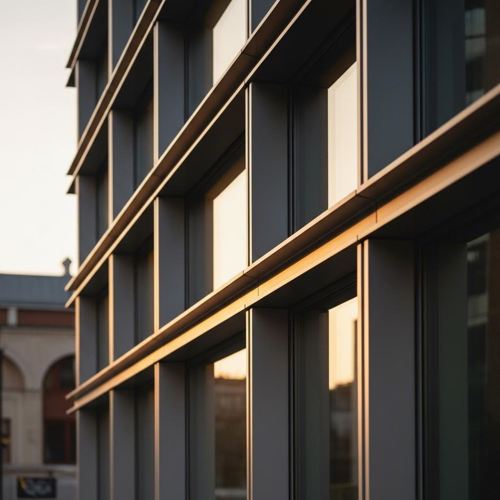 aluminum extrusion profiles in modern architectural curtain wall applications