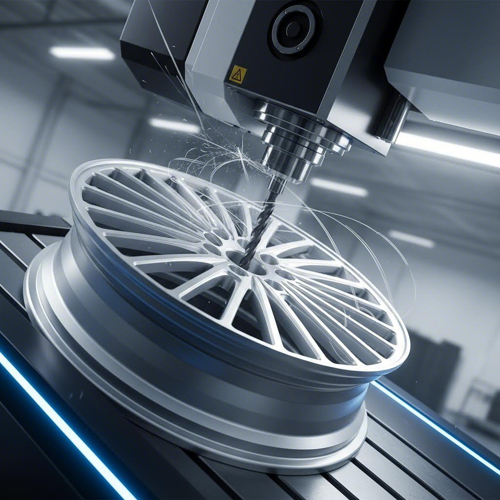 precision cnc machining creating custom forged wheel spoke patterns
