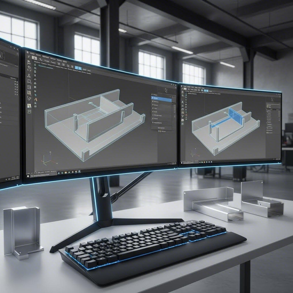 the complete workflow transforms cad designs into precision cut metal parts