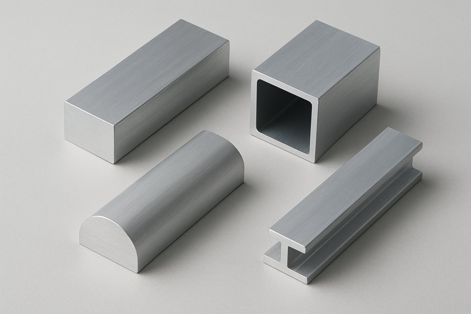 common aluminum extrusion profile types