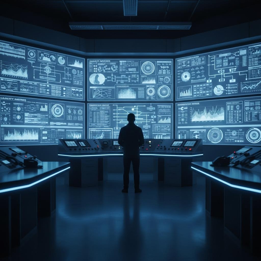 engineer monitoring edge quality parameters across multiple stamping approaches