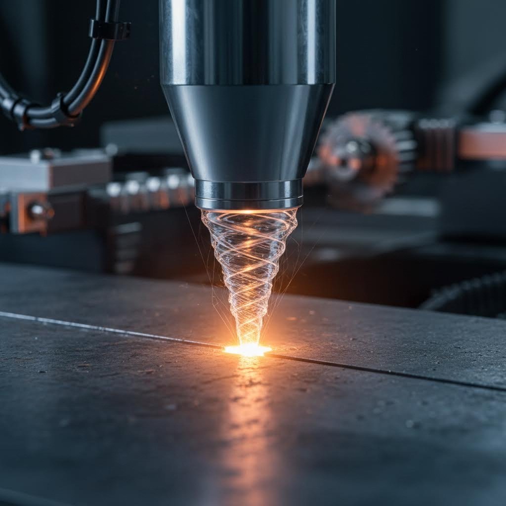 assist gas flow through laser cutting nozzle controls edge quality and cutting speed