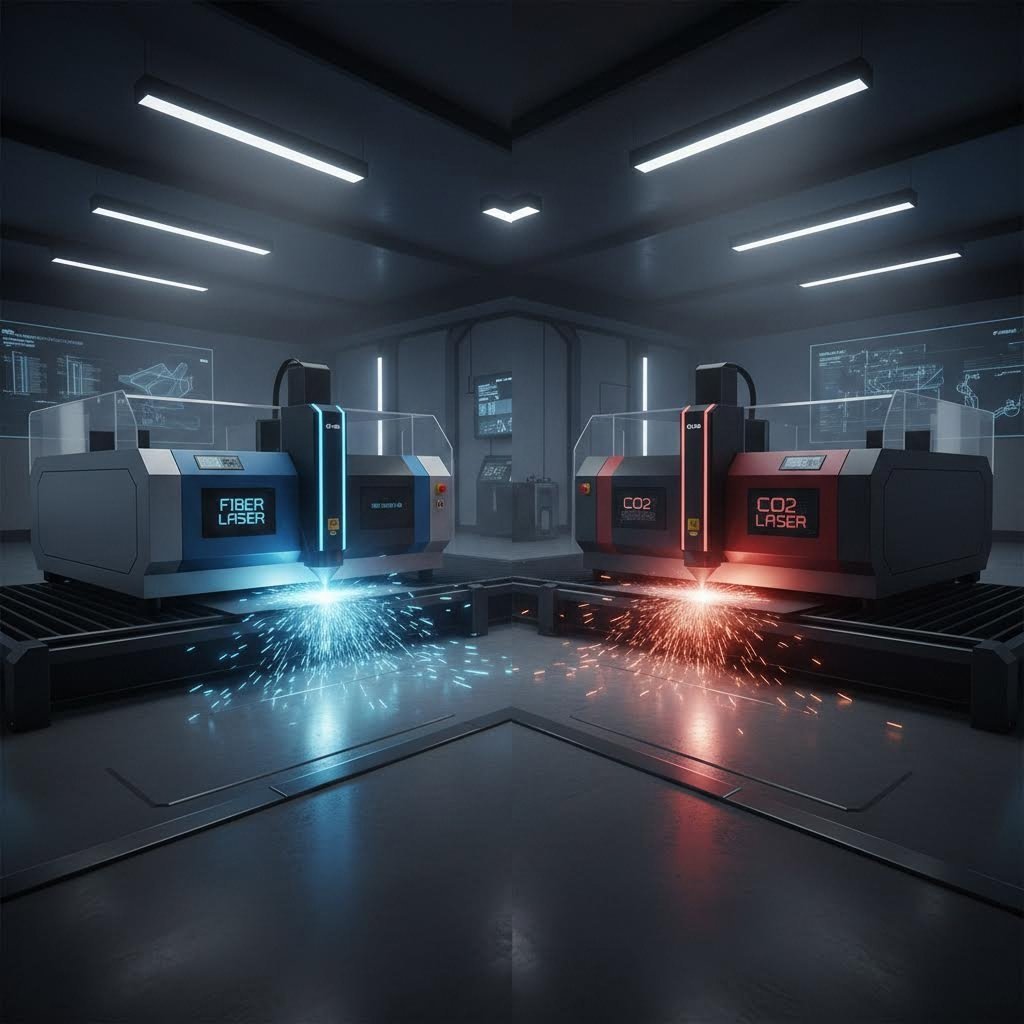 fiber laser and co2 laser systems for industrial steel sheet processing