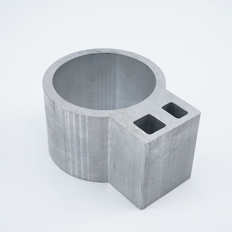 side by side visual summary of 6061 and 6063 aluminum illustrating their key differences in strength and finish