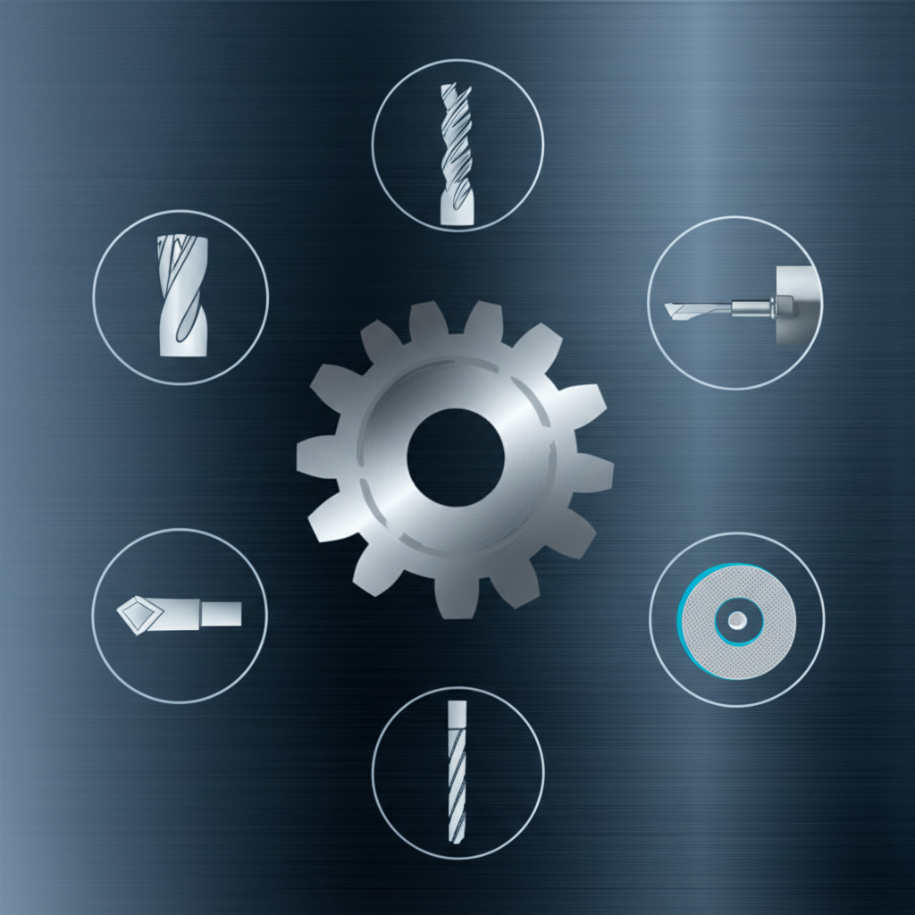 diagram of common secondary machining operations applied to forged parts