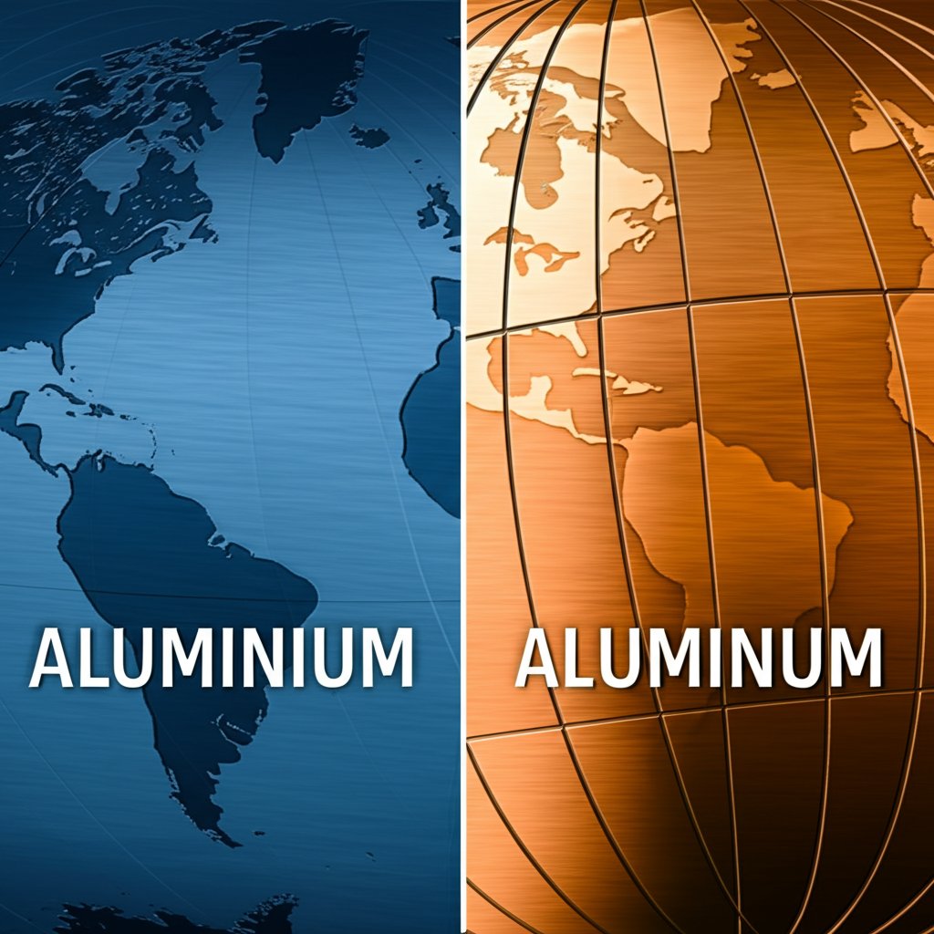 aluminium vs aluminum spelling differences around the world