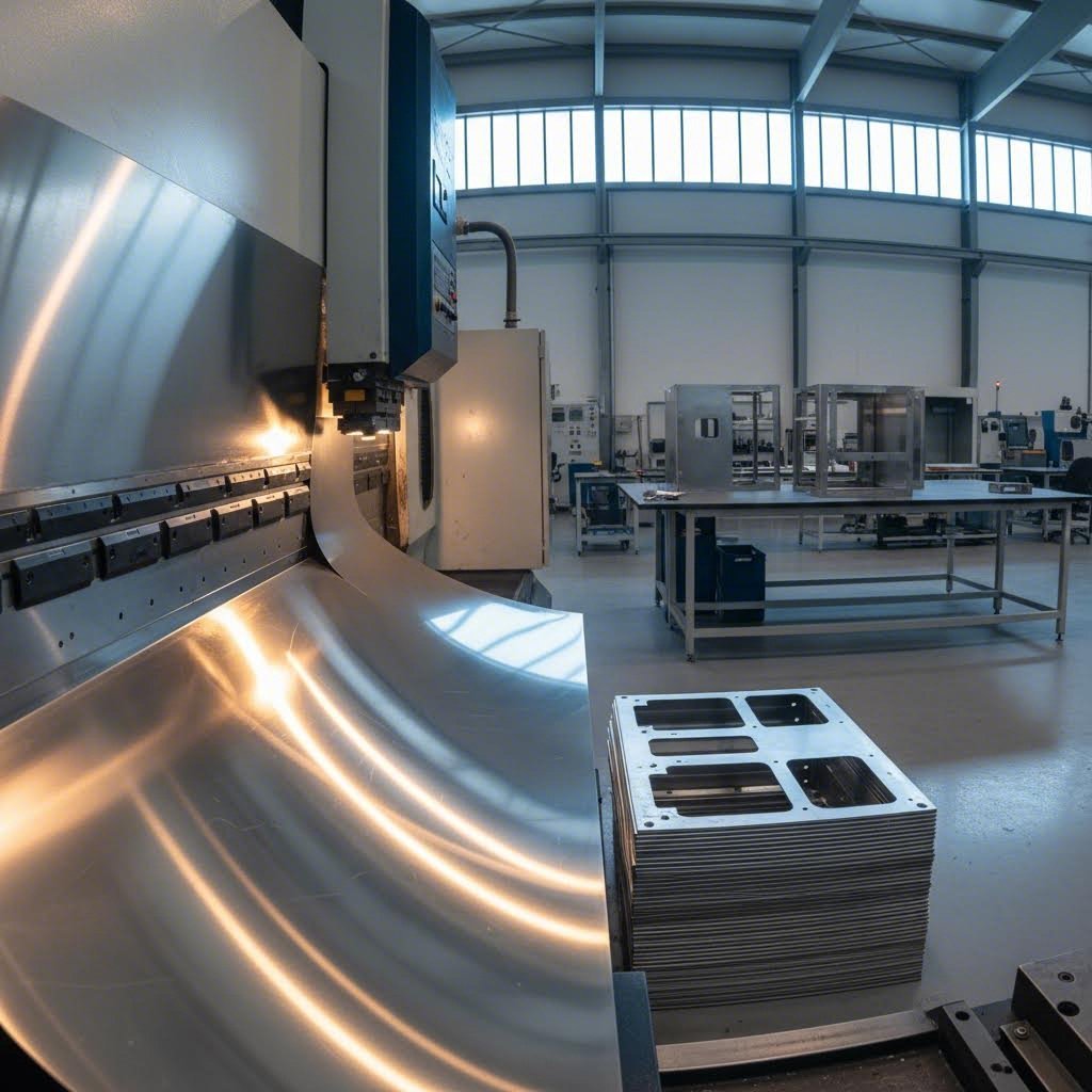 modern sheet metal fabrication combines precision cutting bending and assembly operations