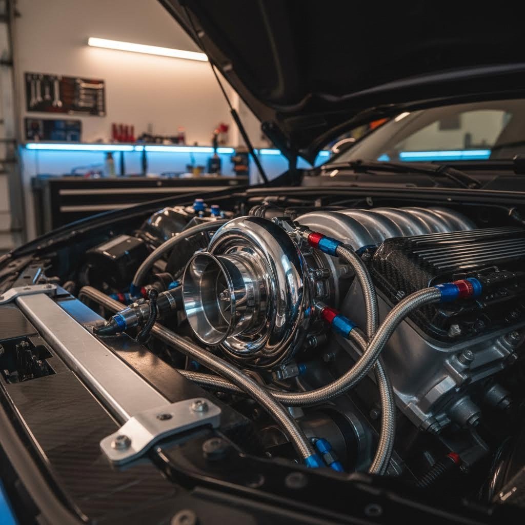 quality turbocharger installation with precision compressor wheel selection ensures reliable high performance operation