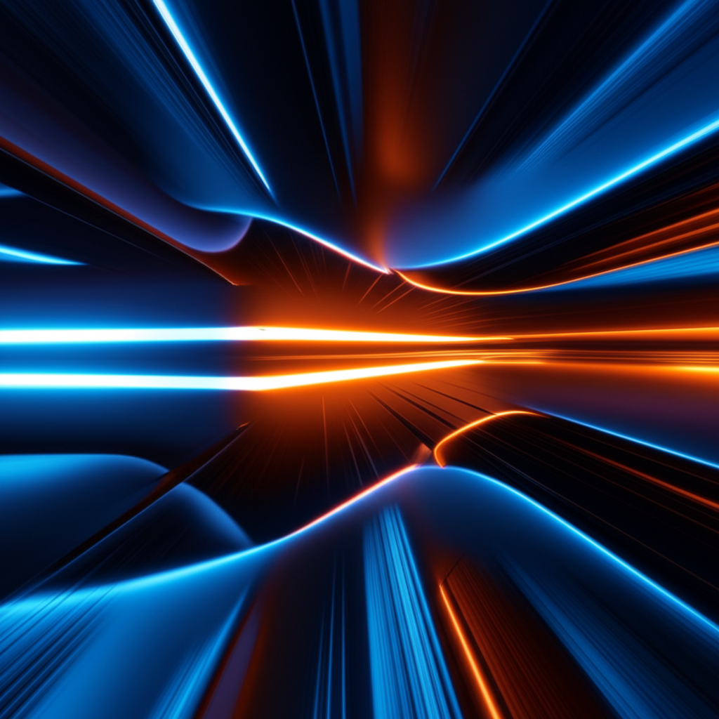 conceptual art of the forging process refining steels internal structure