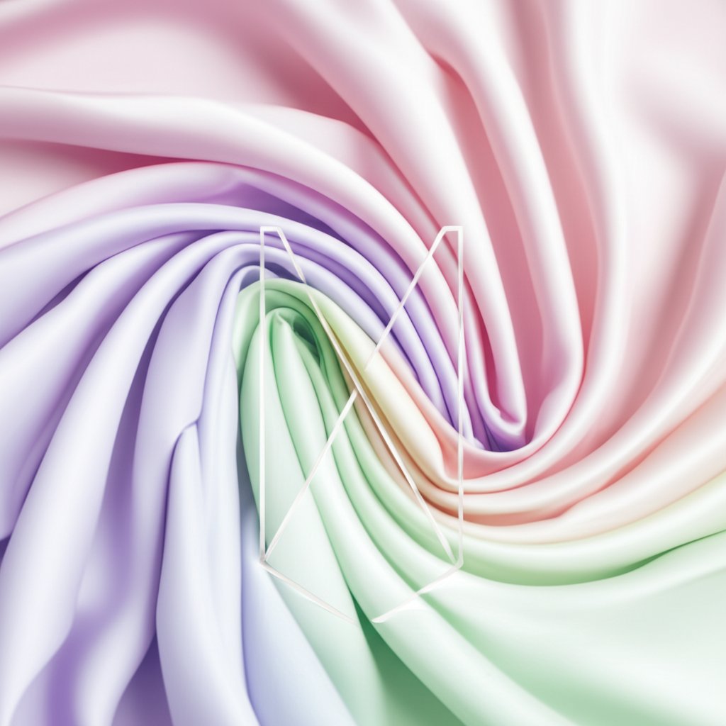 an array of colorful luxurious silk fabrics for personalized scrunchie creation