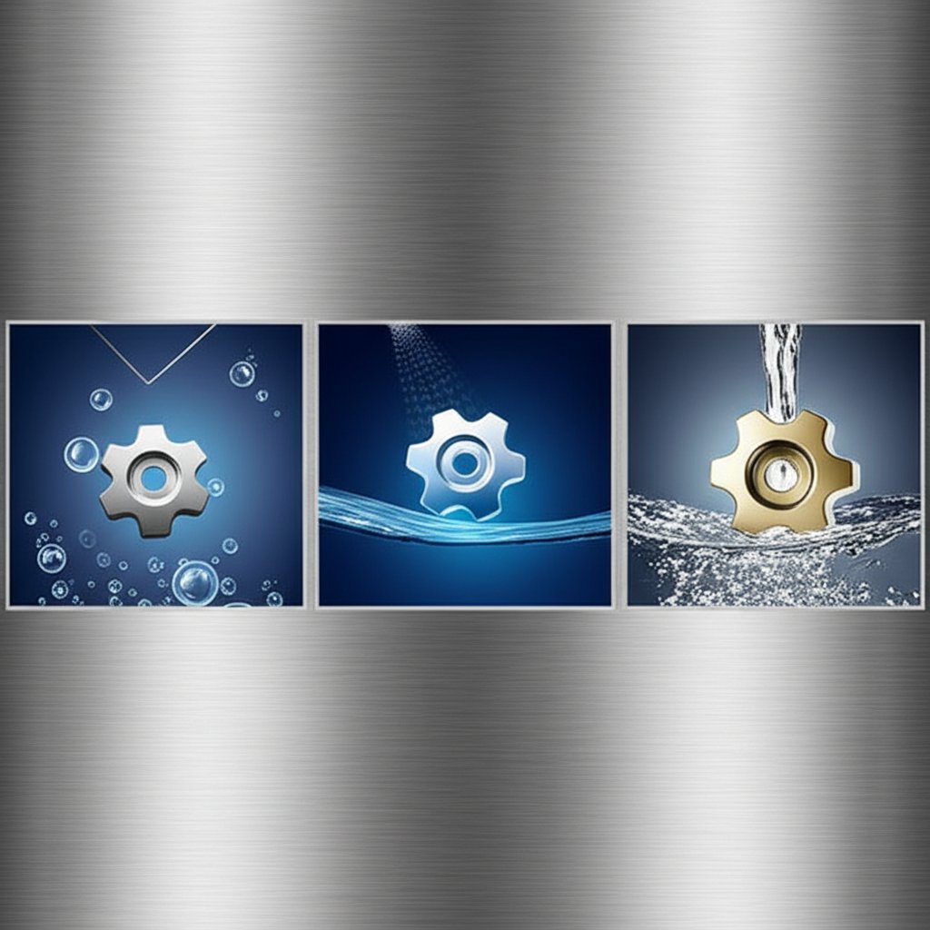 key stages of the electroless nickel plating process from preparation to final rinse