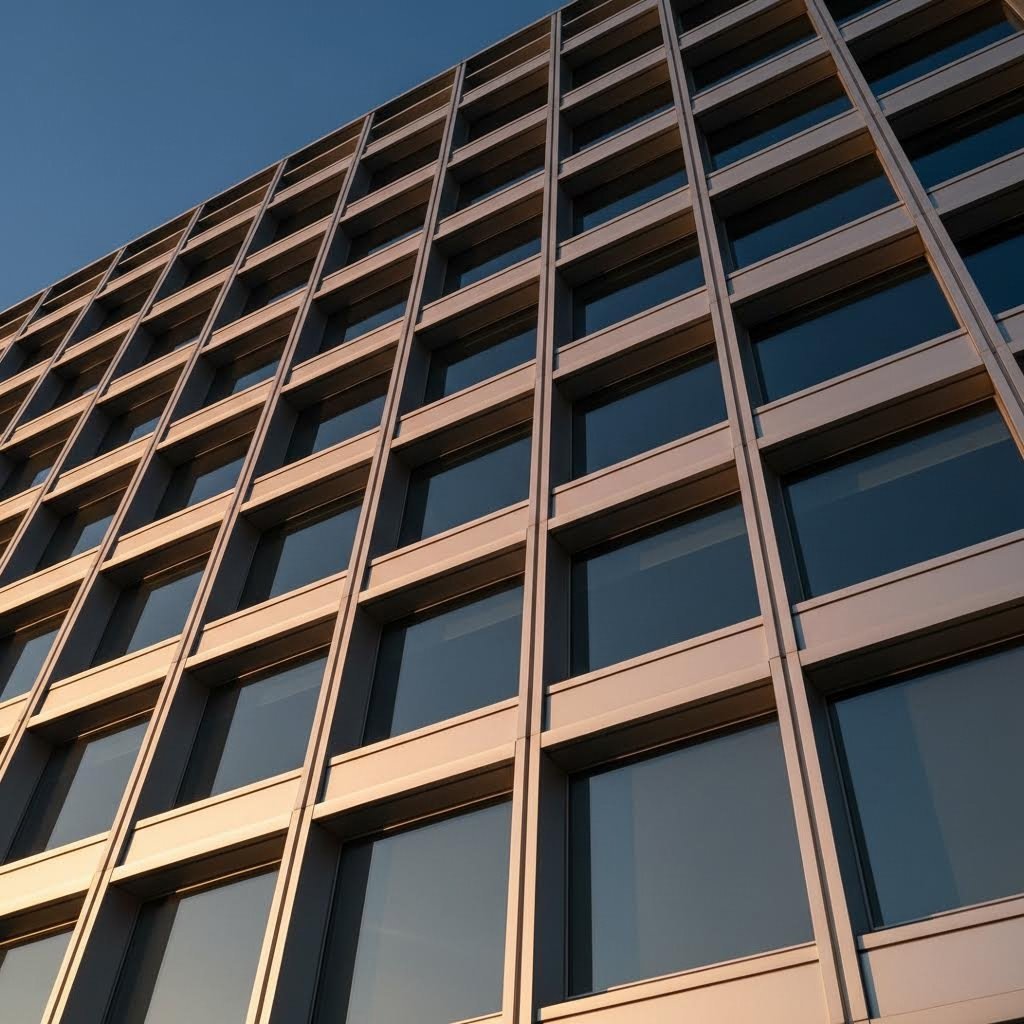aluminum extrusion profiles integrated into modern architectural applications