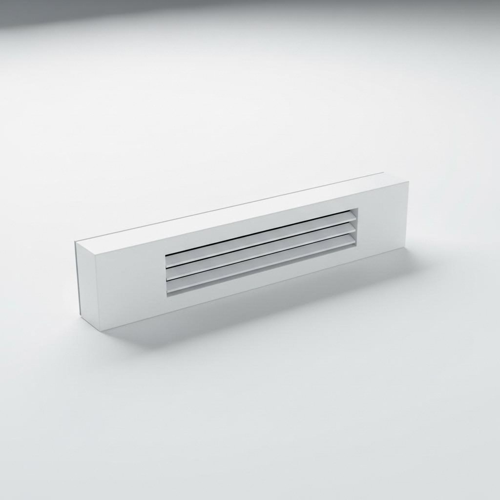 quality slim profile upvc trickle vent featuring durable construction and manual slider control