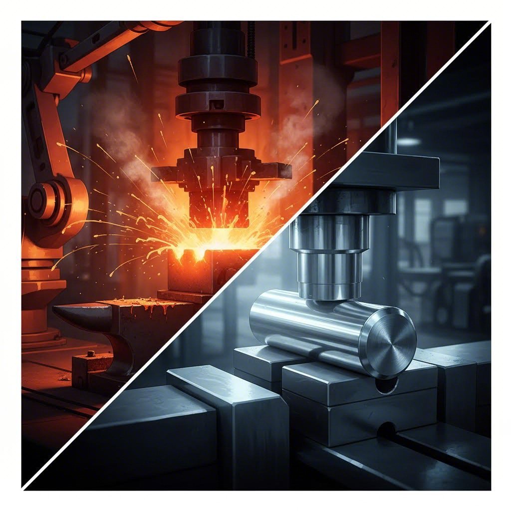 hot forging versus cold forging temperature effects on dimensional precision