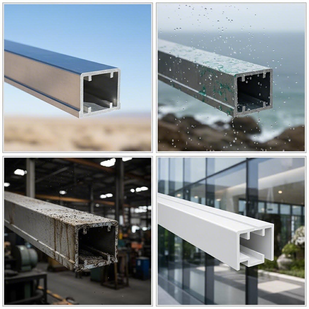 aluminum finishing methods compared across different environmental applications