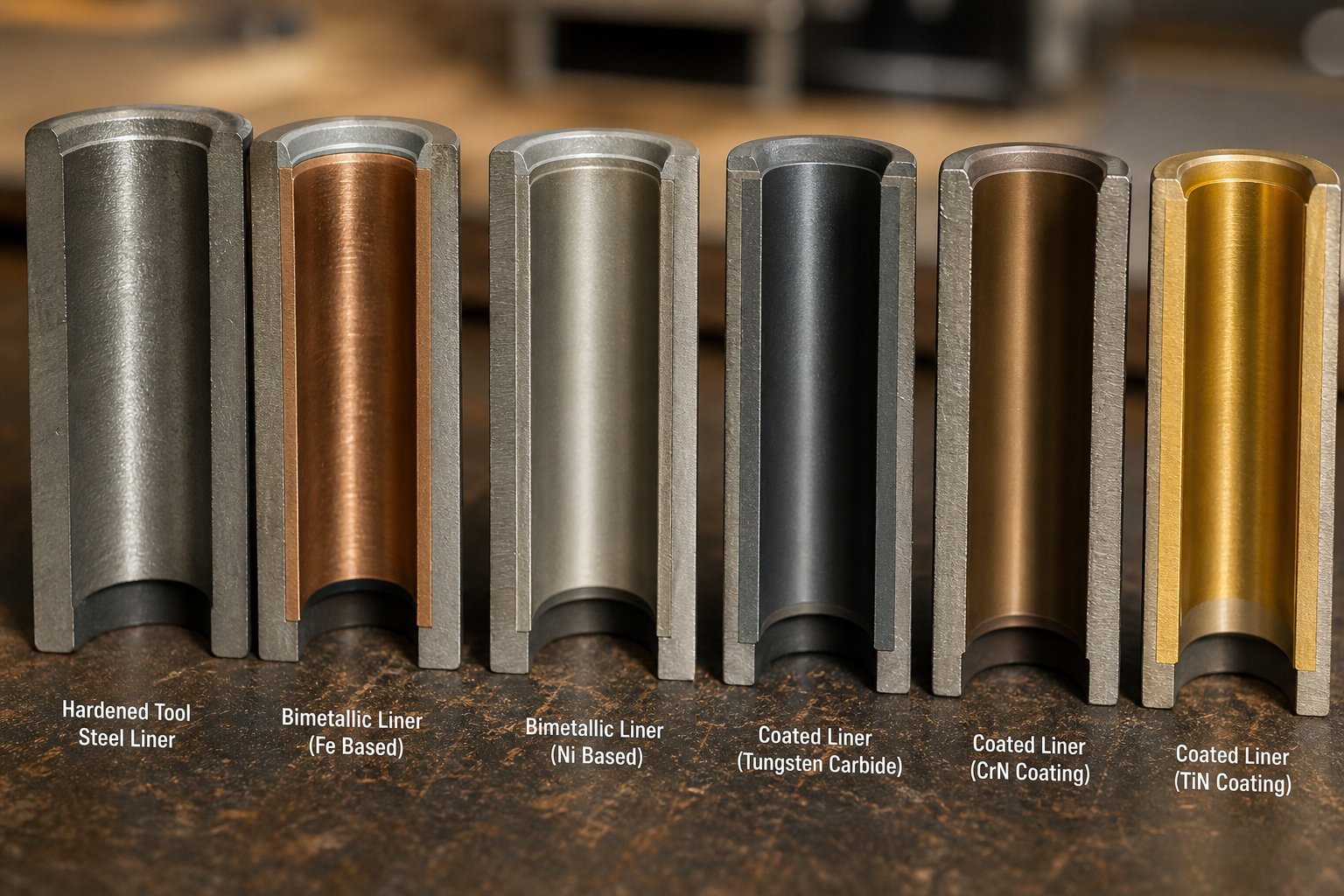 selecting the right barrel liner material %E2%80%94 from nitrided steel to bimetallic and ceramic composites %E2%80%94 determines long term wear resistance
