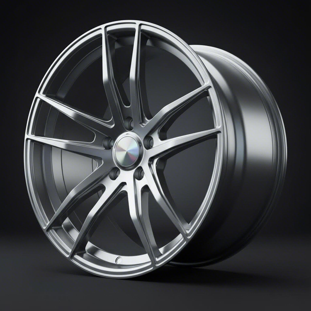 premium forged wheel showcasing precision manufacturing and aerospace grade aluminum construction