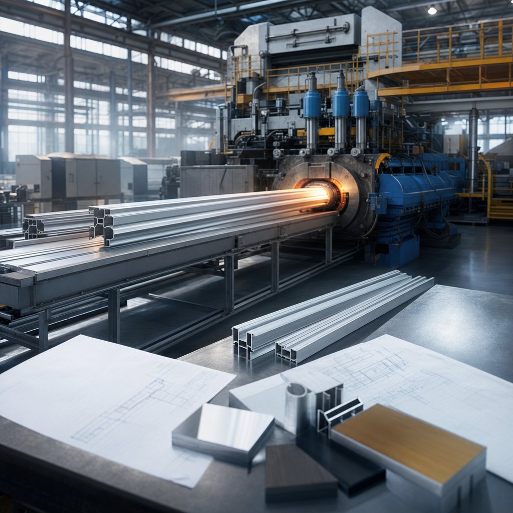 aluminium extrusion manufacturer from tooling to finished profiles