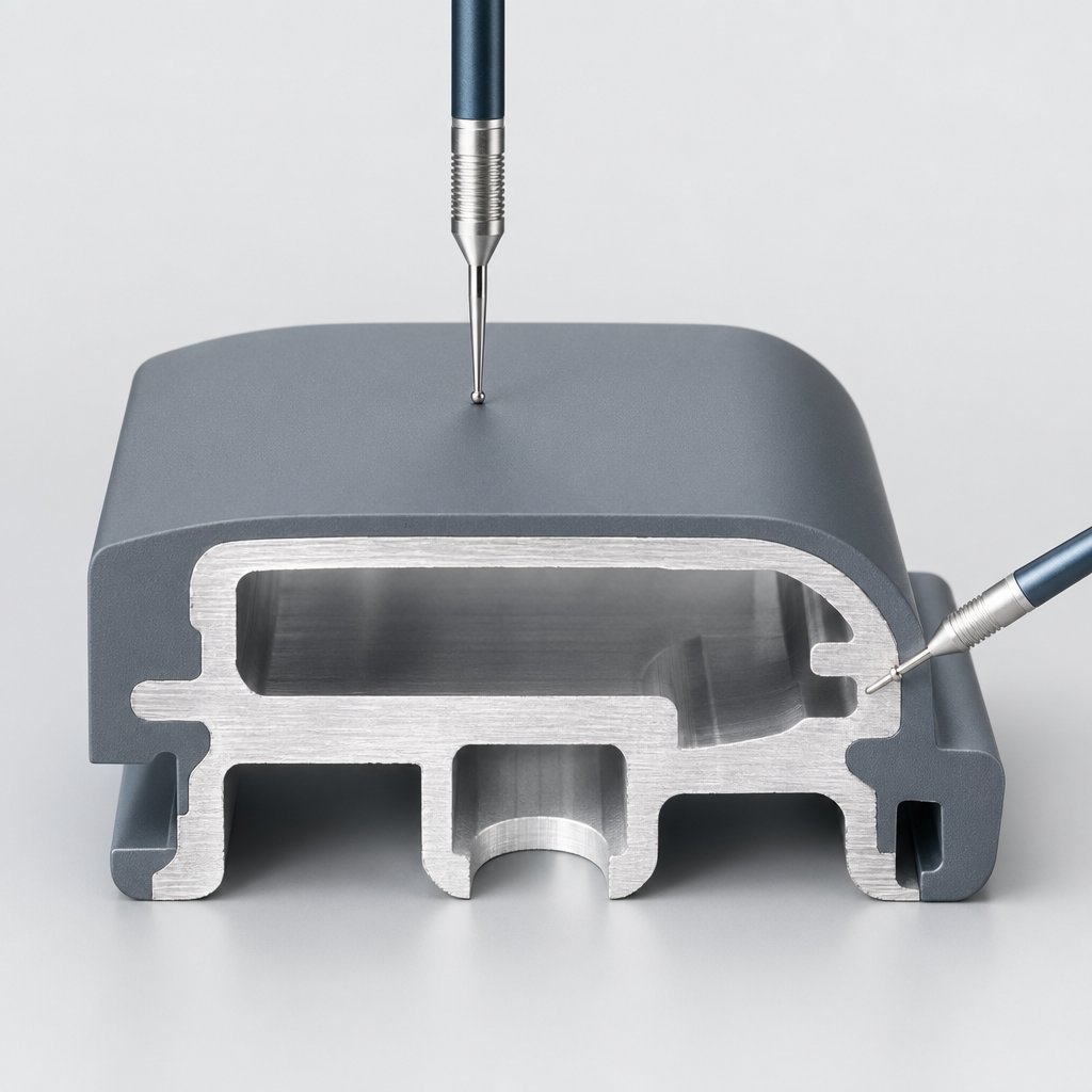 anodized aluminum has an insulating surface layer over a conductive metal core