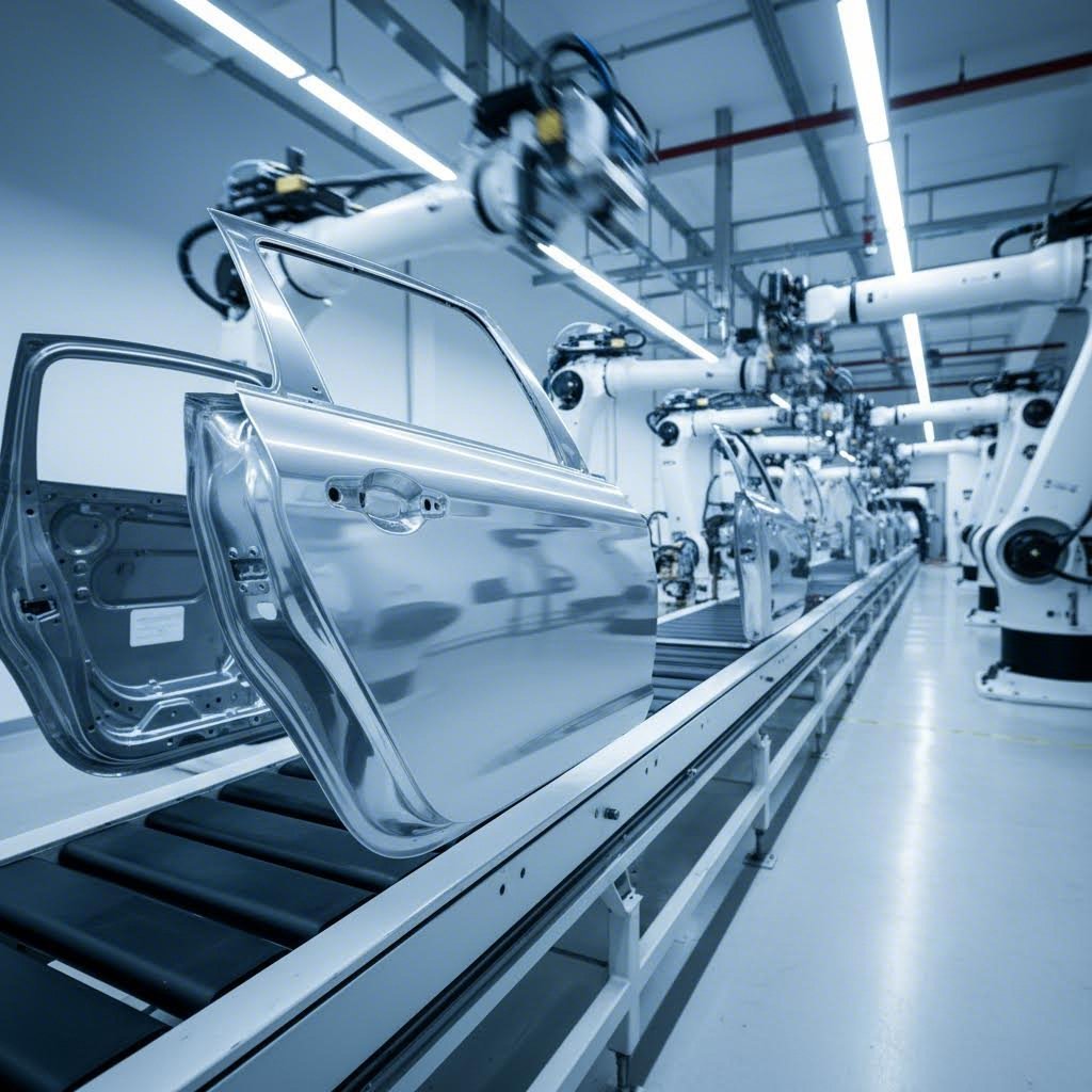 automotive stamping production line manufacturing precision body panels