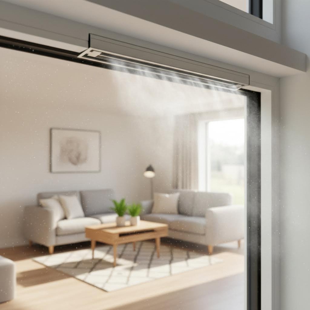 acoustic trickle vents provide fresh air circulation while blocking external noise from entering your home