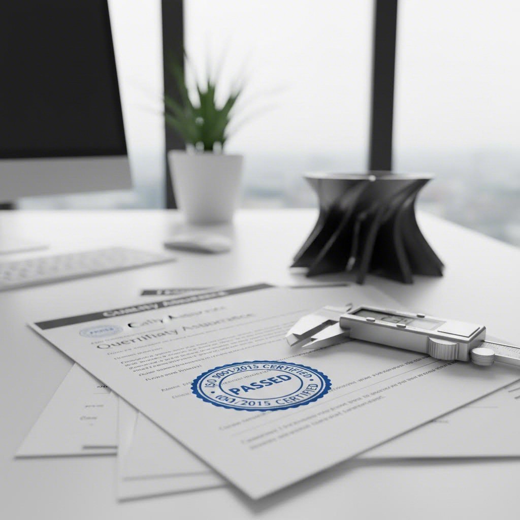 proper supplier verification includes certification documentation and material traceability