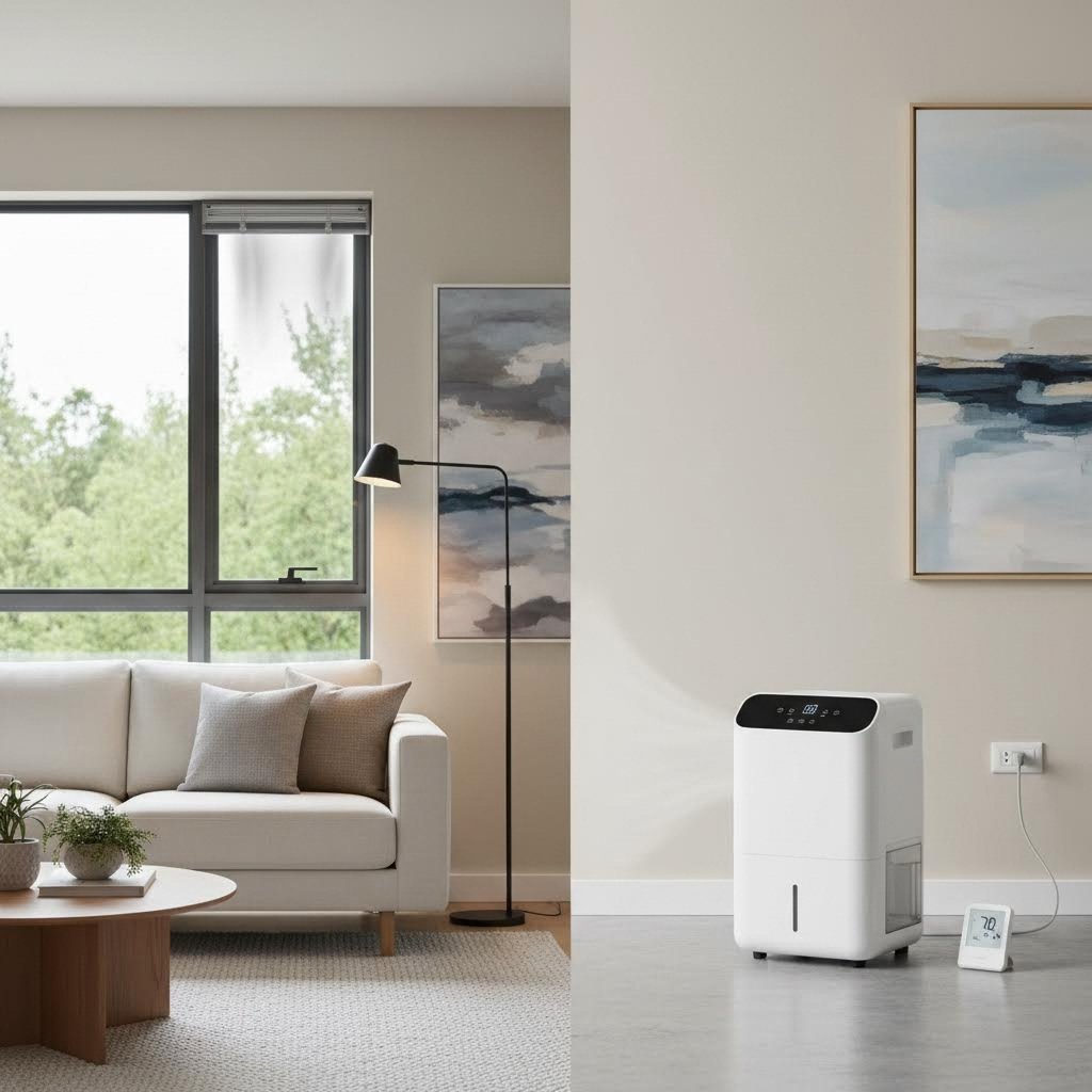 combining trickle vents with dehumidifiers provides comprehensive moisture control in high humidity homes