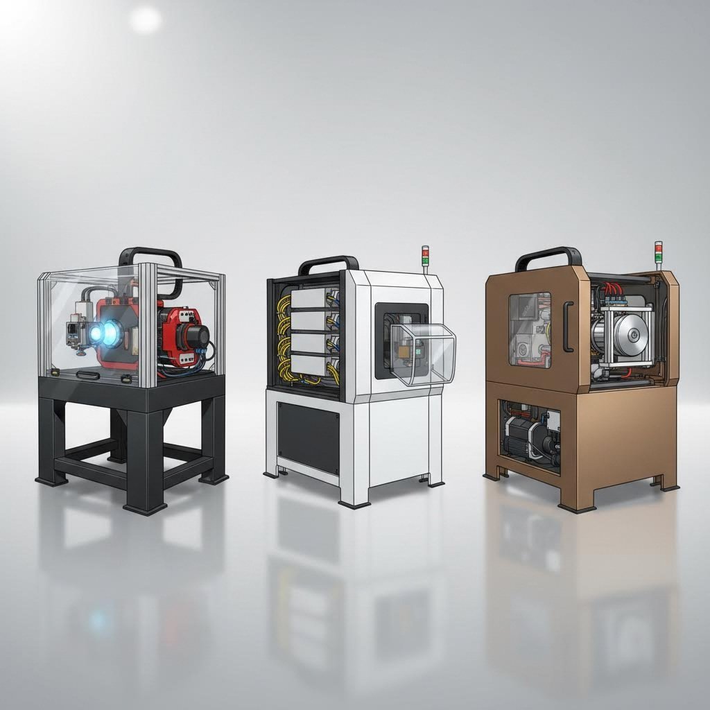 three main laser cutting technologies used in modern metal fabrication